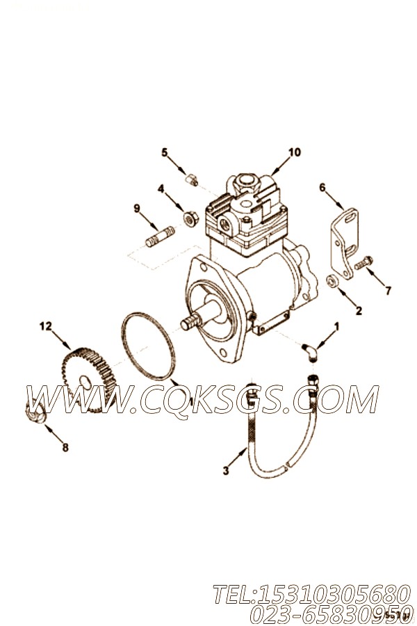 Brace, Air Compressor