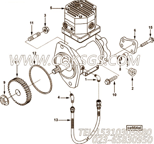 【安装垫片】康明斯CUMMINS柴油机的3285691 安装垫片
