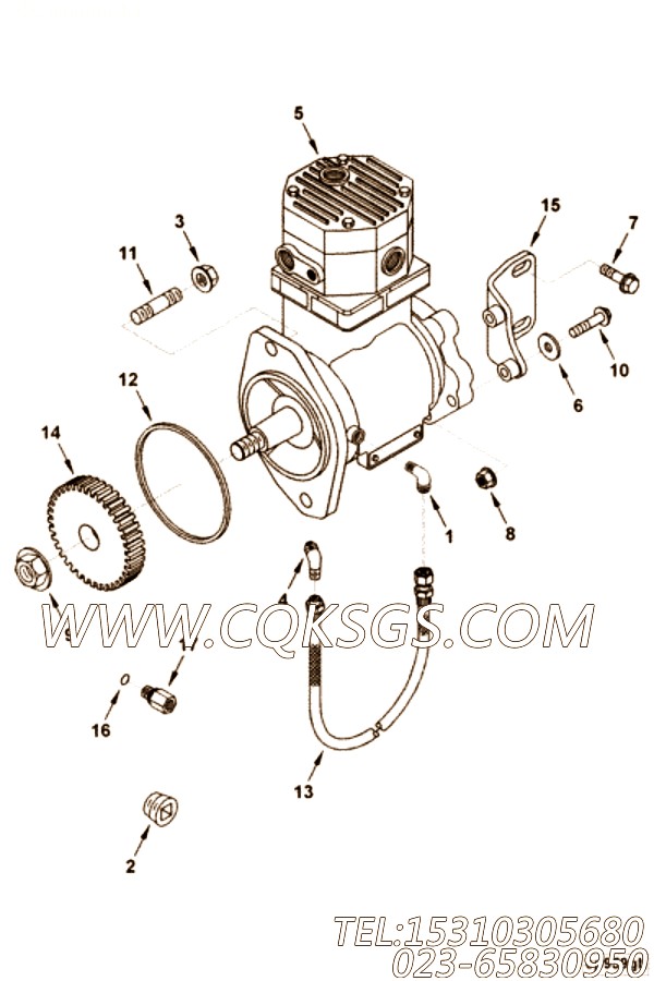 Screw, Hex Flange Head Cap