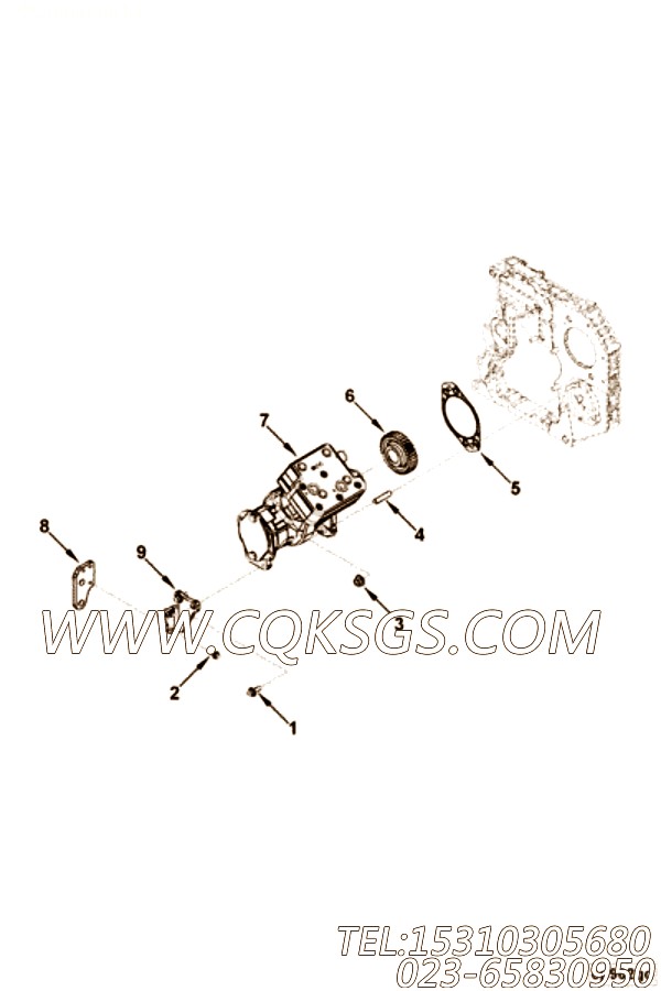 Brace, Air Compressor