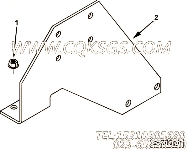 Bracket, Air Cleaner