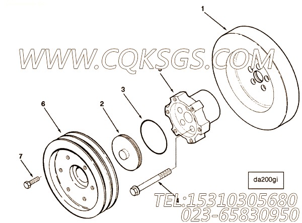 Pulley, Crankshaft