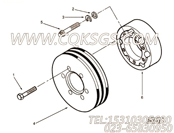 Pulley, Crankshaft