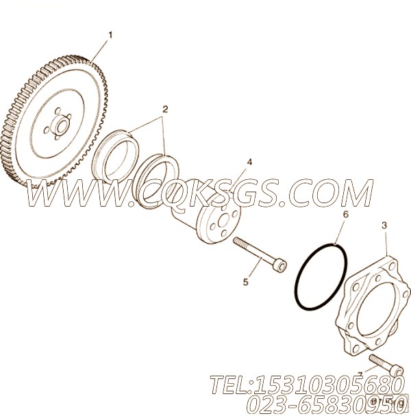 【Bushing】康明斯CUMMINS柴油机的3420921 Bushing