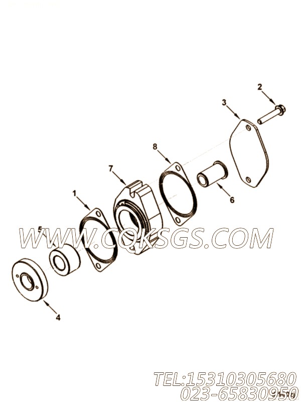 Screw, Hex Flange Head Cap