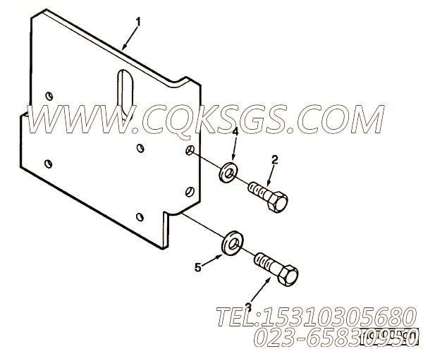 【六角头螺栓】康明斯CUMMINS柴油机的C0718107400 六角头螺栓