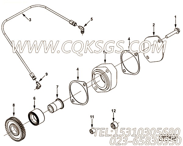 Screw, Hex Flange Head Cap
