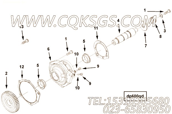 Gasket, Acc Drive Support