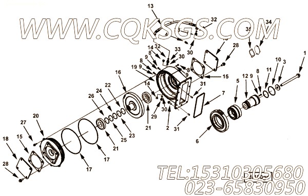 Screw, Hex Flange Head Cap