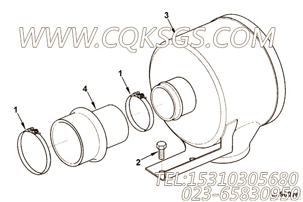 【六角头螺栓】康明斯CUMMINS柴油机的3819185 六角头螺栓