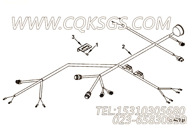 【连接支架】康明斯CUMMINS柴油机的4081213 连接支架