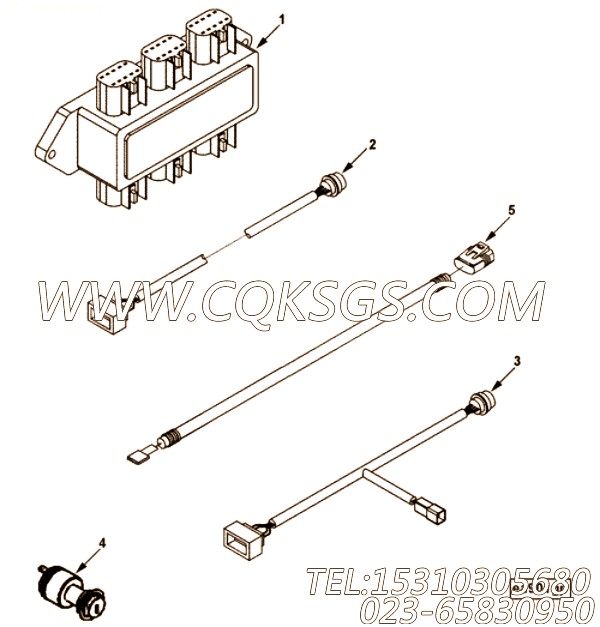 【转换开关】康明斯CUMMINS柴油机的4933922 转换开关