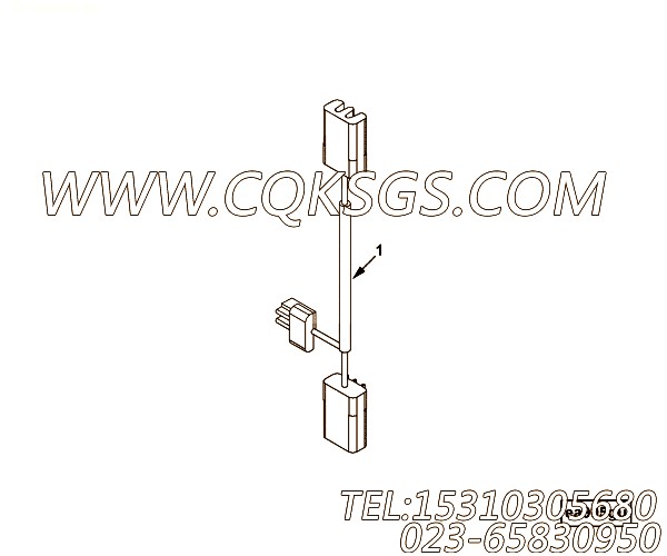 【线束】康明斯CUMMINS柴油机的5264613 线束