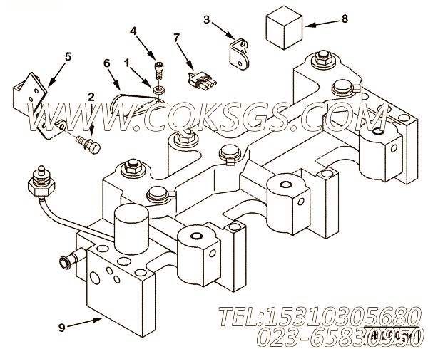 【英制动发动机控制】康明斯CUMMINS柴油机的3883743 英制动发动机控制