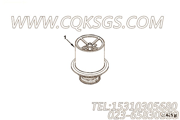 【节温器】康明斯CUMMINS柴油机的3411335 节温器