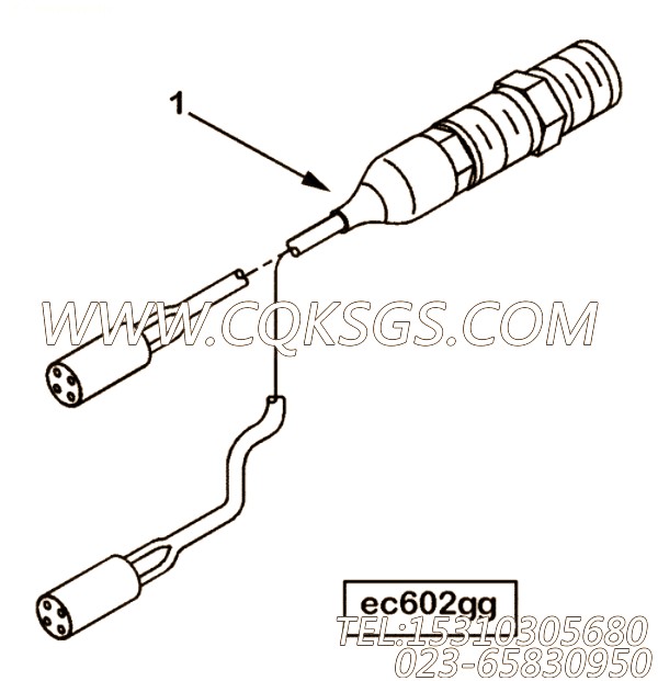 【速度传感器】康明斯CUMMINS柴油机的3096154 速度传感器