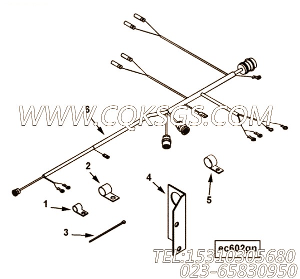 Bracket, Wiring Retainer