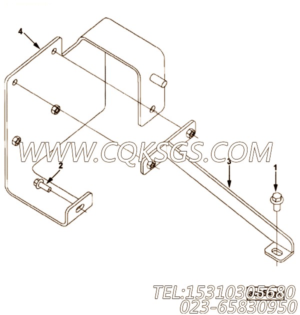 Bracket, Air Cleaner