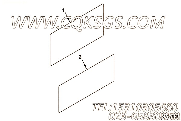 【铭牌】康明斯CUMMINS柴油机的4934346 铭牌