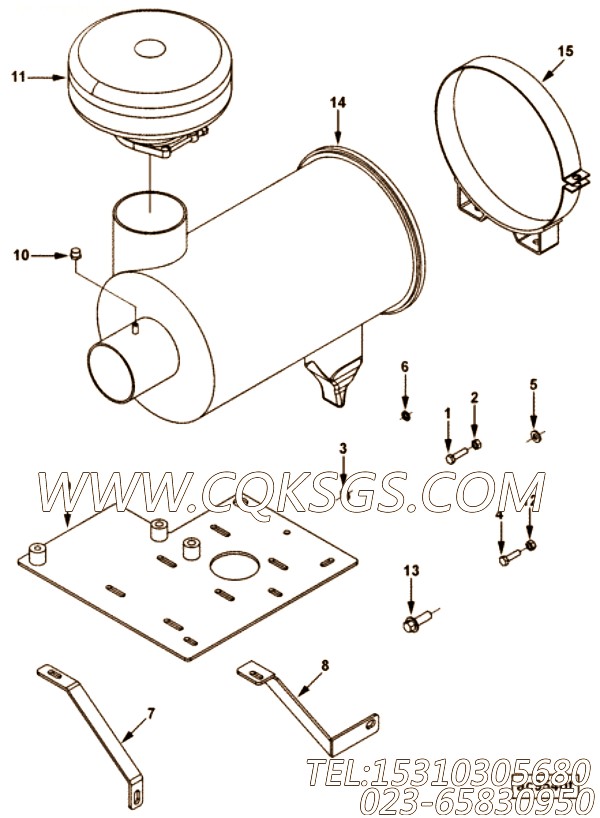 Bracket, Air Cleaner