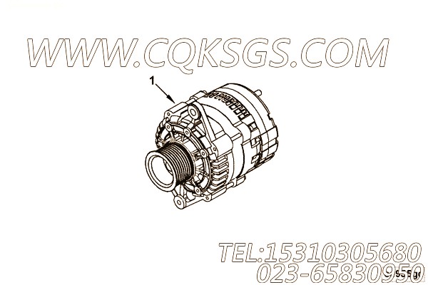 【引擎QSB6.7-C220的发电机组】 康明斯发电机,参数及图片