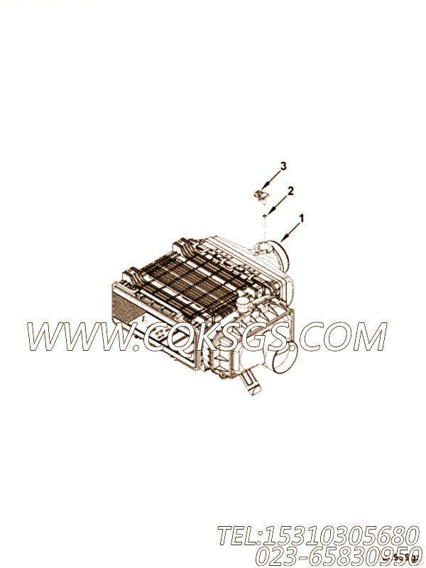 【空气净化器】康明斯CUMMINS柴油机的5271849 空气净化器