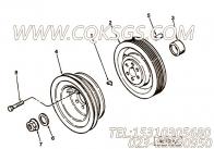 【附件传动皮带轮】康明斯CUMMINS柴油机的3076492 附件传动皮带轮