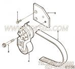 【皮带张紧轮支架】康明斯CUMMINS柴油机的3916471 皮带张紧轮支架