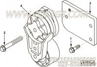【皮带张紧轮】康明斯CUMMINS柴油机的3957433 皮带张紧轮