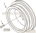 【附件传动皮带轮】康明斯CUMMINS柴油机的3100434 附件传动皮带轮