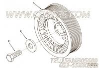 【附件传动皮带轮】康明斯CUMMINS柴油机的3255216 附件传动皮带轮