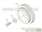 【附件传动皮带轮】康明斯CUMMINS柴油机的3255117 附件传动皮带轮