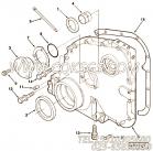 【垫片】康明斯CUMMINS柴油机的185873 垫片