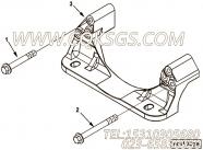 【前置引擎支持】康明斯CUMMINS柴油机的3681611 前置引擎支持