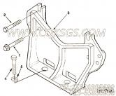 【六角头螺栓】康明斯CUMMINS柴油机的3053748 六角头螺栓