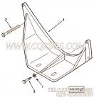 【前置引擎支持】康明斯CUMMINS柴油机的3819975 前置引擎支持