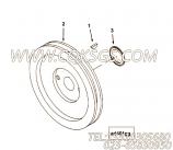 【命中率驱动滑轮套件】康明斯CUMMINS柴油机的3804996 命中率驱动滑轮套件