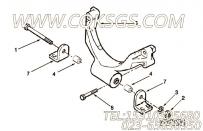 【前置引擎支持】康明斯CUMMINS柴油机的3918914 前置引擎支持
