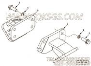 【前置引擎支持】康明斯CUMMINS柴油机的3967811 前置引擎支持