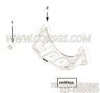 【前置引擎支持】康明斯CUMMINS柴油机的2883239 前置引擎支持