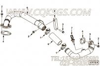 【空气输送管】康明斯CUMMINS柴油机的5256459 空气输送管