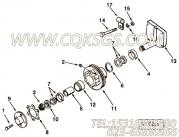 【风扇皮带轮】康明斯CUMMINS柴油机的3008641 风扇皮带轮