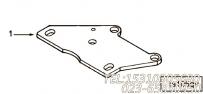 【风扇支架】康明斯CUMMINS柴油机的3052517 风扇支架