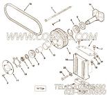 【圈养的洗衣机第螺丝】康明斯CUMMINS柴油机的3069634 圈养的洗衣机第螺丝