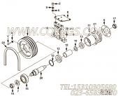 【风机轮毂】康明斯CUMMINS柴油机的3878542 风机轮毂