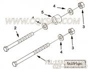 【六角头螺栓】康明斯CUMMINS柴油机的S 166 B 六角头螺栓