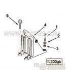 【风扇支架】康明斯CUMMINS柴油机的210293 风扇支架