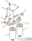 【过滤器支架】康明斯CUMMINS柴油机的3052603 过滤器支架
