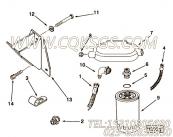 【燃油供应管】康明斯CUMMINS柴油机的201763 燃油供应管