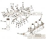 【外螺纹弯头】康明斯CUMMINS柴油机的3331817 外螺纹弯头
